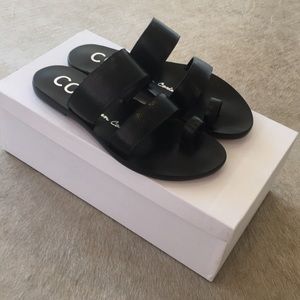 Cor papa sandals black